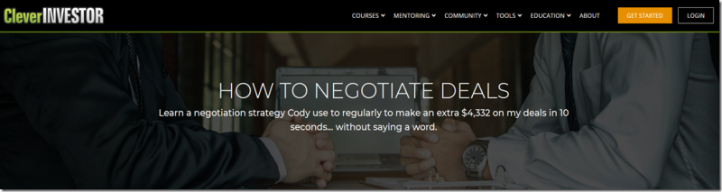 Clever Investor – Negotiation & Influence