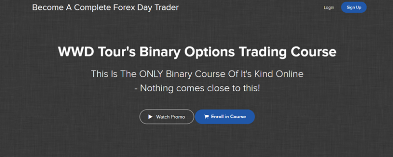 WWD Tour’s Binary Options Trading Course