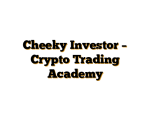 Cheeky Investor – Crypto Trading Academy