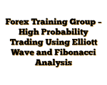 Forex Training Group – High Probability Trading Using Elliott Wave and Fibonacci Analysis