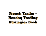 French Trader – Nasdaq Trading Strategies Book