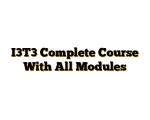 I3T3 Complete Course With All Modules