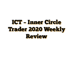 ICT – Inner Circle Trader 2020 Weekly Review