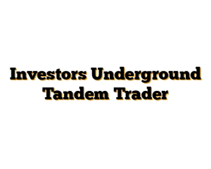 Investors Underground Tandem Trader