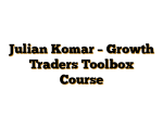 Julian Komar – Growth Traders Toolbox Course