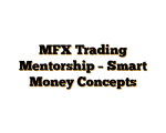 MFX Trading Mentorship – Smart Money Concepts