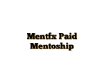 Mentfx Paid Mentoship