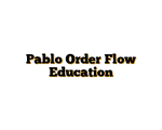 Pablo Order Flow Education