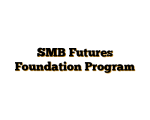 SMB Futures Foundation Program