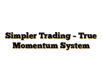 Simpler Trading – True Momentum System