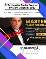 5-Day Master Trader Program ONLINE EVENT by Mark Minervini 2020
