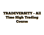TRADEVERSITY – All Time High Trading Course