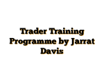 Trader Training Programme by Jarrat Davis