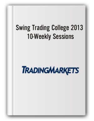 Swing Trading College 2013 – 10-Weekly Sessions