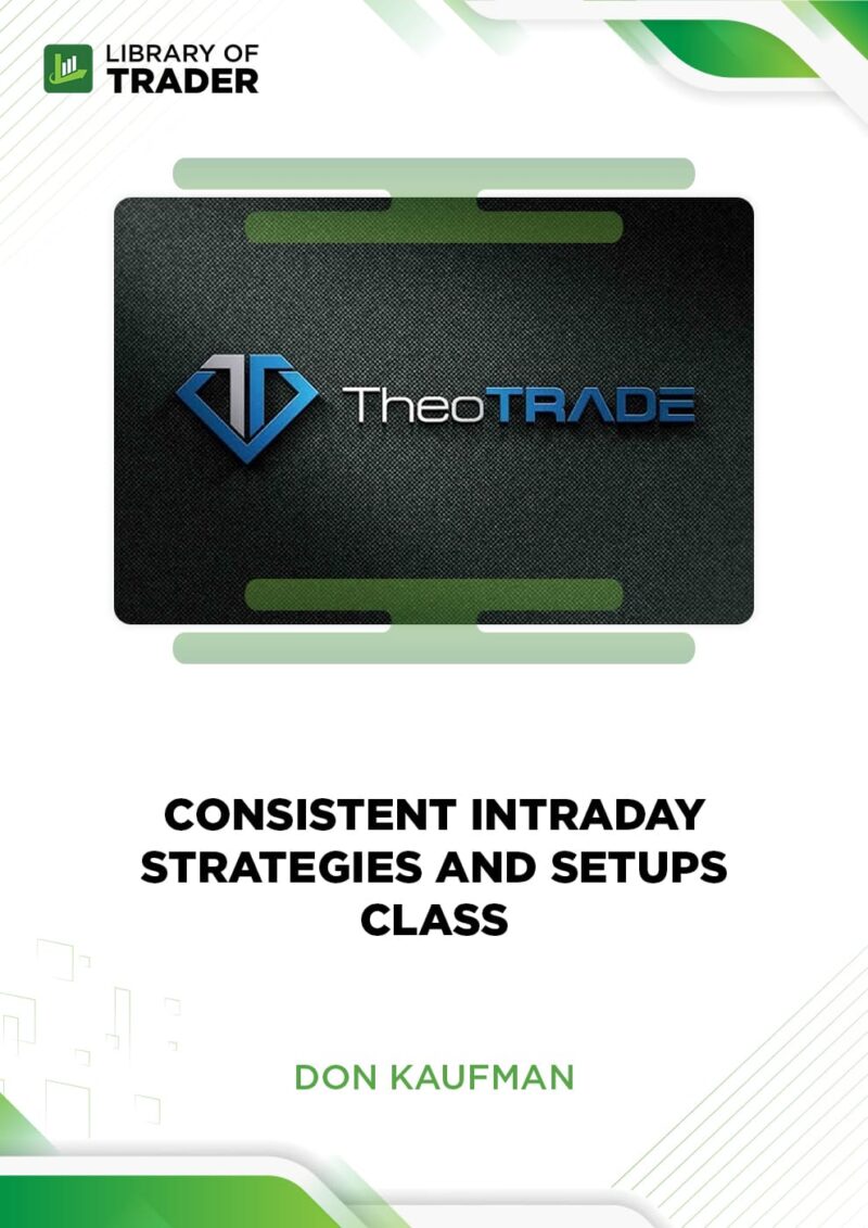 Consistent Intraday Strategies and Setups Class – Don Kaufman